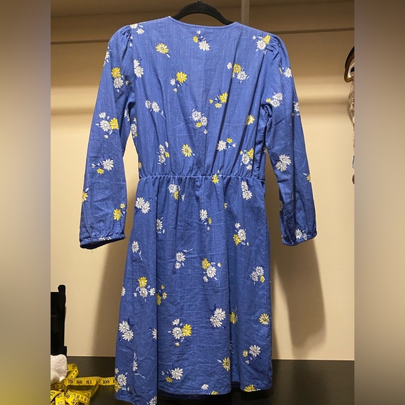 Floral Blue Dress - Picture 2 of 3